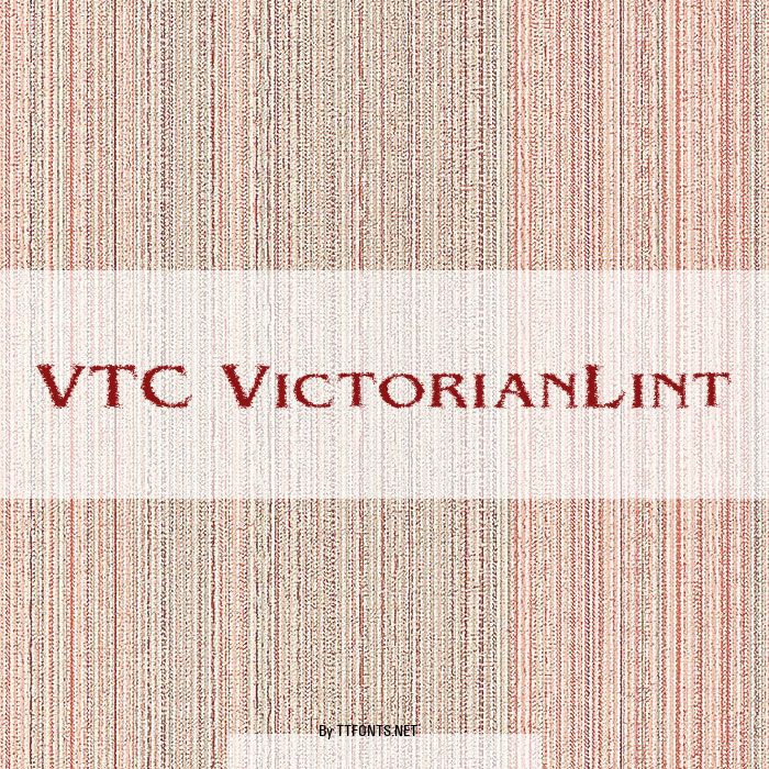 VTC VictorianLint example